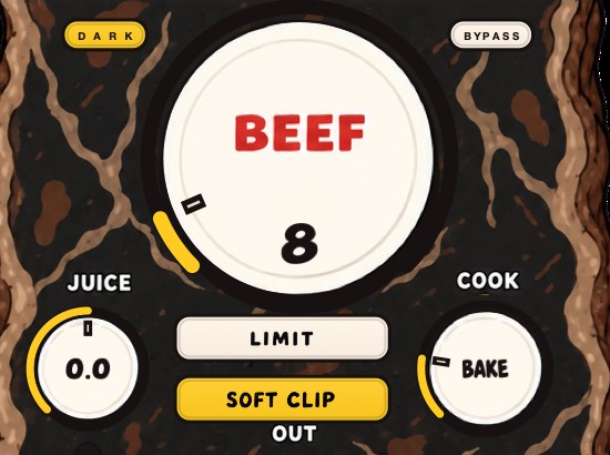 BEEFY with BEEF at 8.