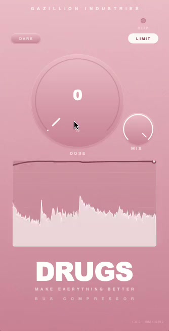 The DRUGS instrument interface