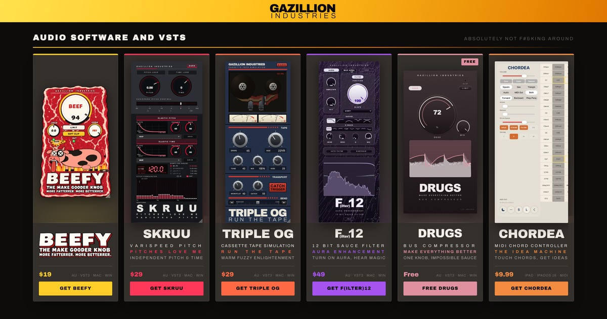 Gazillion Industries plug-in panel