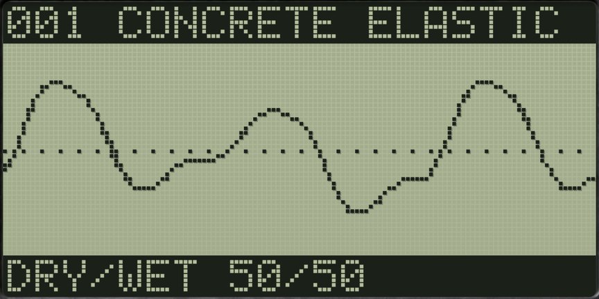 Screen: an output waveform.